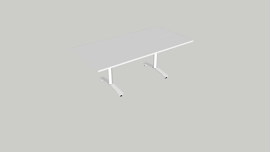 workbench air flip table 2000 x 1000 no cable management