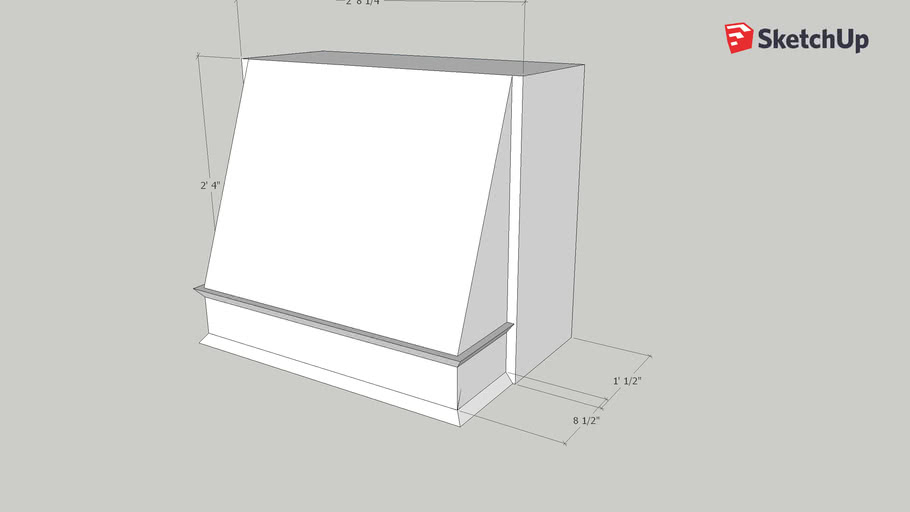 Classic Range Hood 3D Warehouse