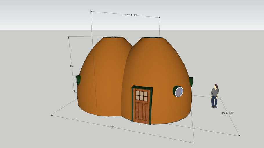Double Dome 3D Warehouse