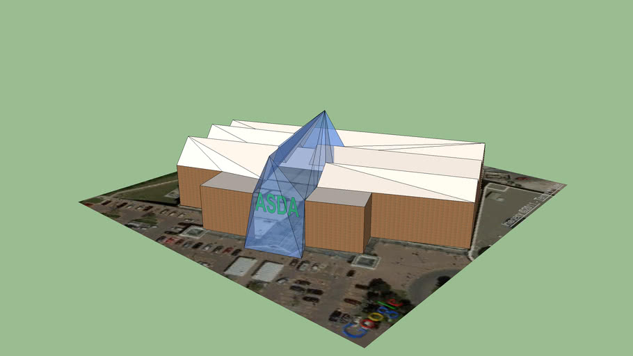 ASDA Supercentre, Pudsey, Leeds UPDATED VERSION] 3D Warehouse