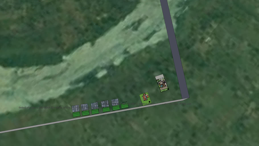 Aquaponics Nile tilapia 3D Warehouse