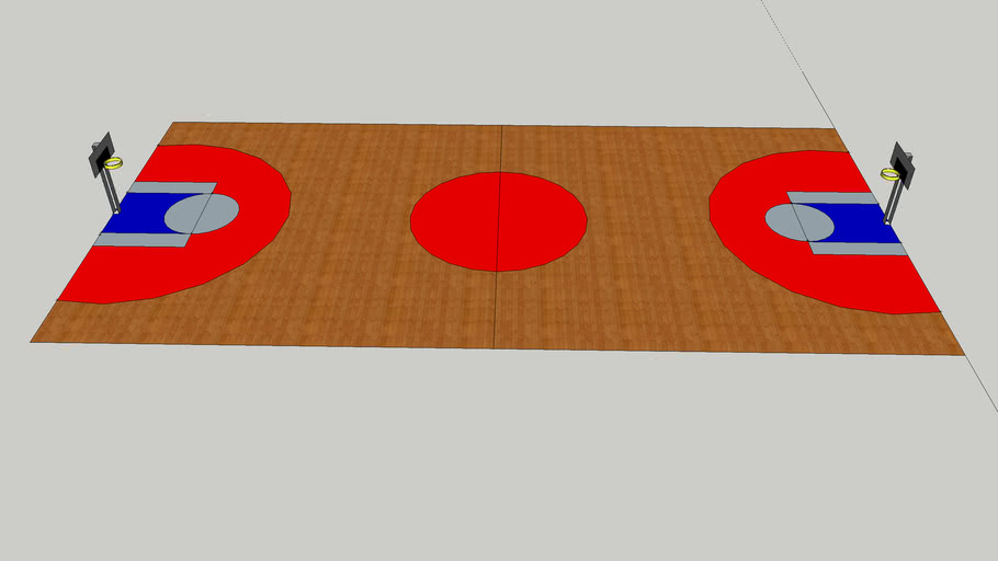 cancha de baloncesto | 3D Warehouse