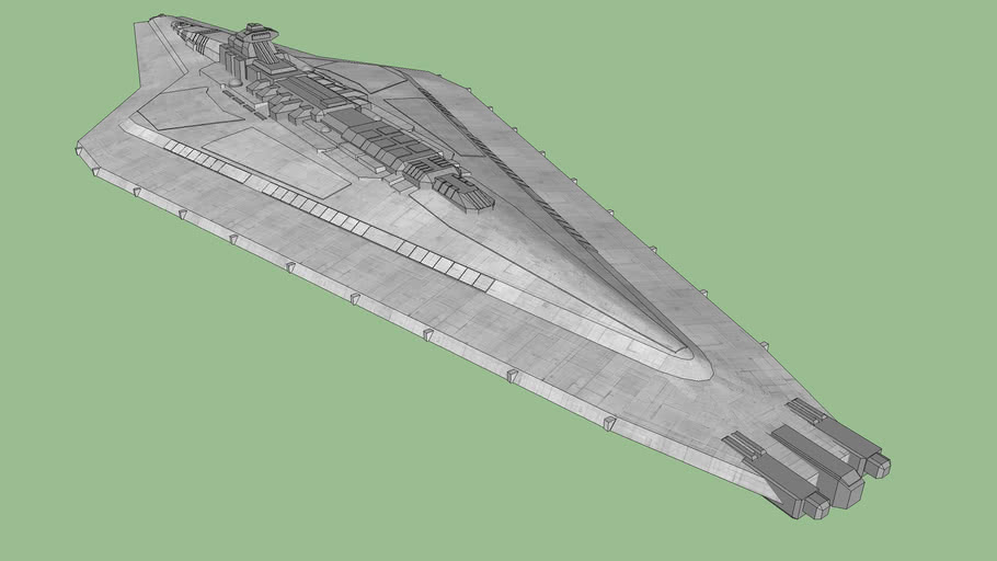 Mandator class star dreadnaught 'Pride of the Core' | 3D Warehouse