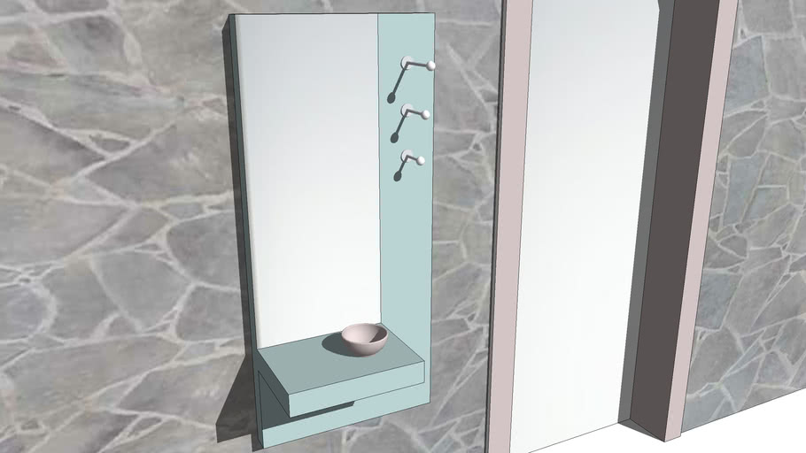 garderobe coat rack 3D Warehouse