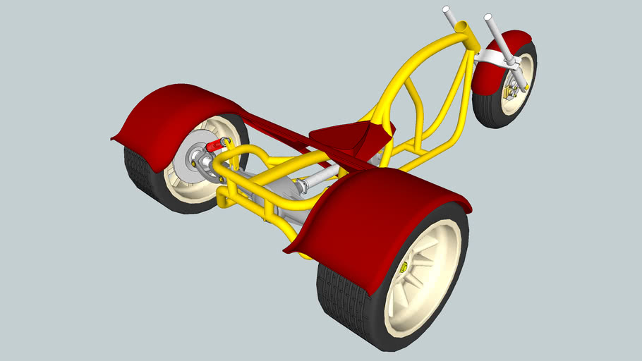 harley trike frame | 3D Warehouse