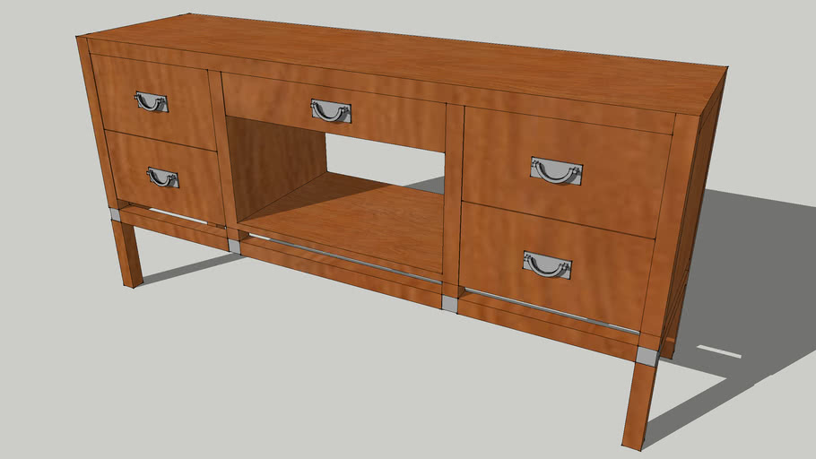 Midcentury Modern Credenza 3d Warehouse