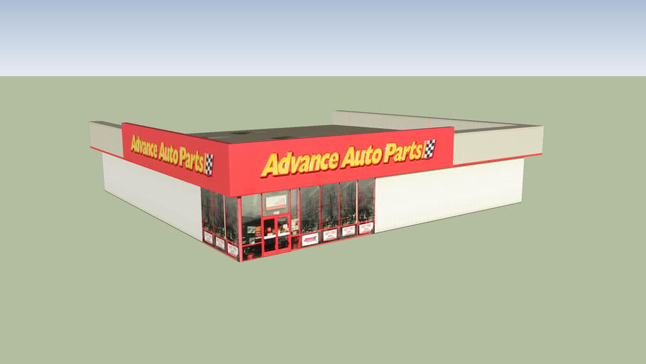 Advanced Auto Parts, Elizabethtown, Kentucky, 3D Warehouse