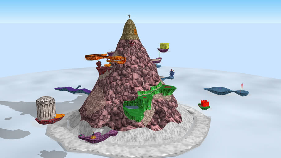 banjotooie-cloud-cuckooland-3d-warehouse