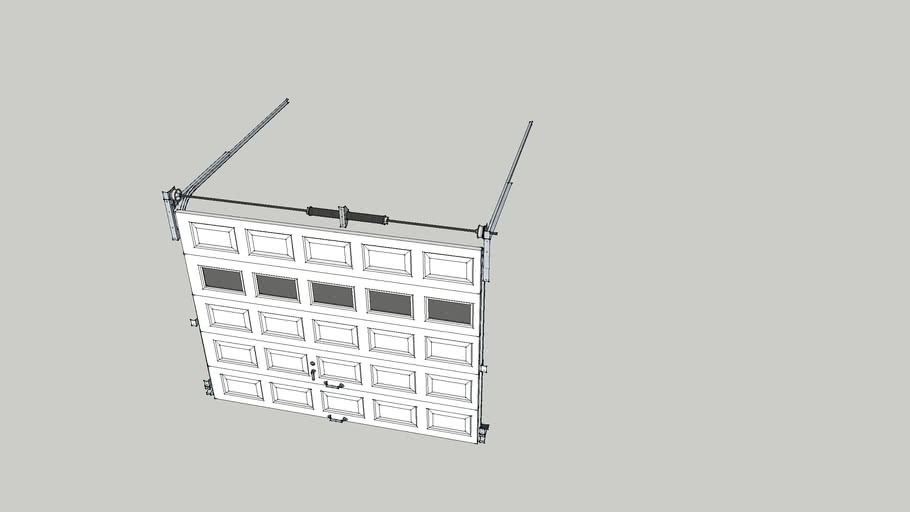 One Car Garage Door 3d Warehouse