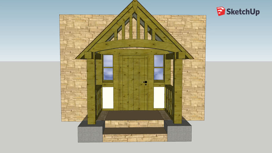 porch 3D Warehouse