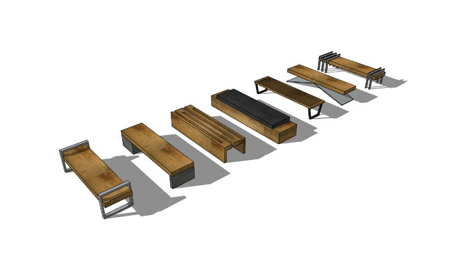 Mobiliário Urbano | 3D Warehouse