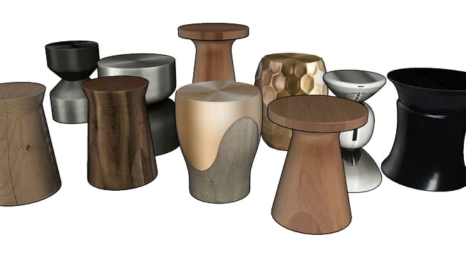 Side Tables 3d Warehouse