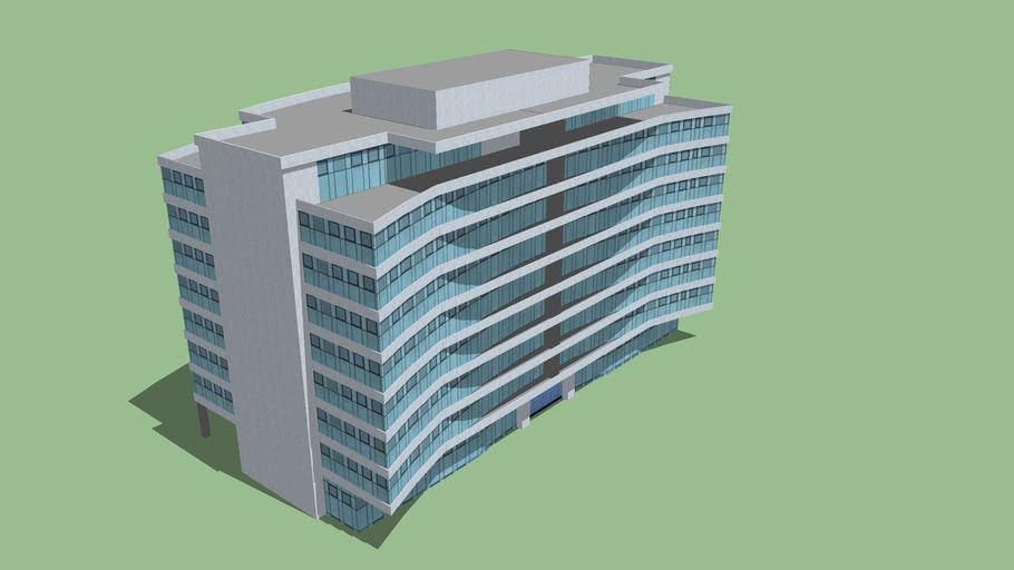 Curved Building | 3D Warehouse