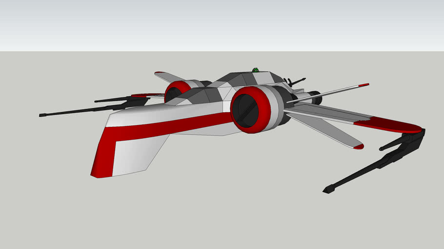 ARC 170 (Galactic Republic Starfighter) | 3D Warehouse