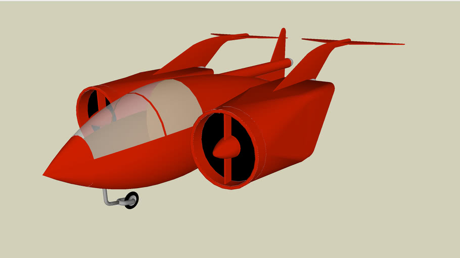 Moller M150 Skycar | 3D Warehouse