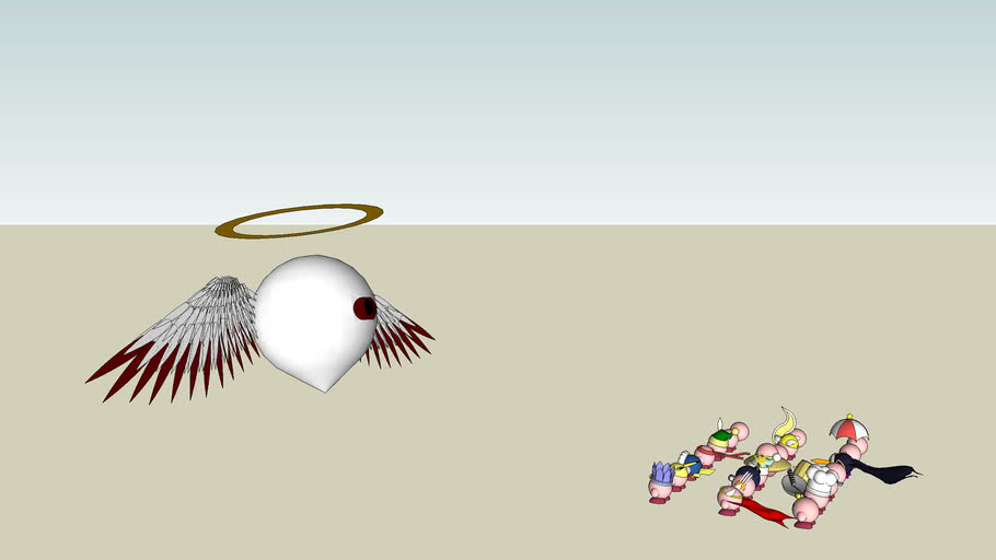 Kirby vs Zero 3D Warehouse