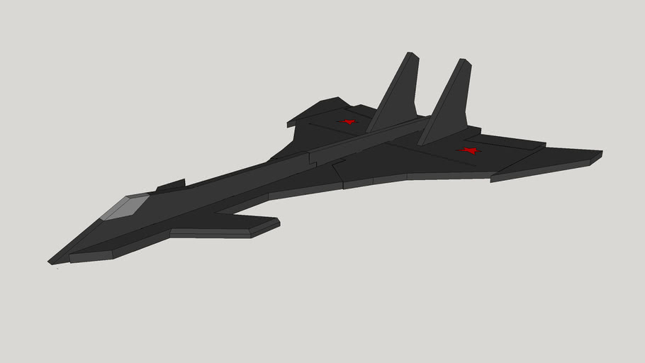 Rc Profile Pusher Jet Mig 31 Firefox 3d Warehouse