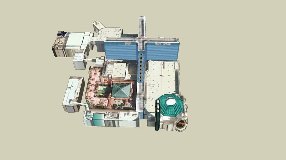 Mgm Grand Complete Layout 3d Warehouse