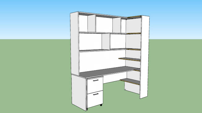 MESA DE ESTUDO CONVERTIDA | 3D Warehouse