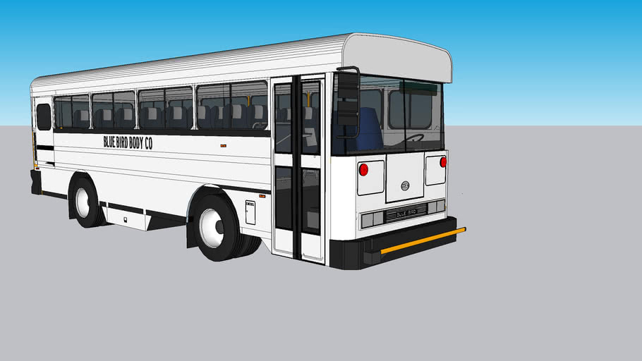 2002 Blue Bird CS-FE 2409 TransShuttle (ADA/Lift) (commercial/shuttle ...