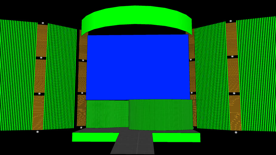 Wwe Raw Stage 3d Warehouse