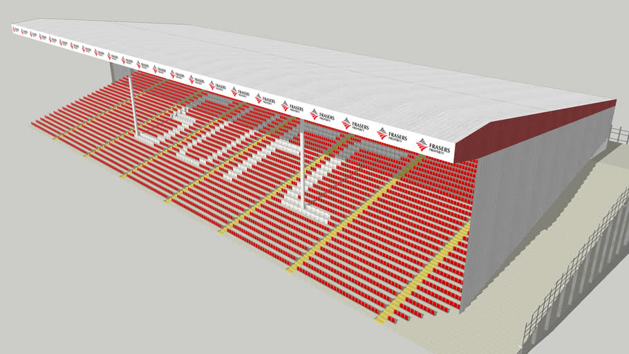 Bramall Lane - KOP End - SUFC | 3D Warehouse