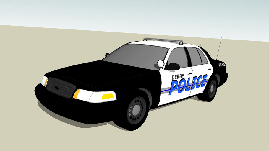 Derby Police Crown Vic 3D Warehouse