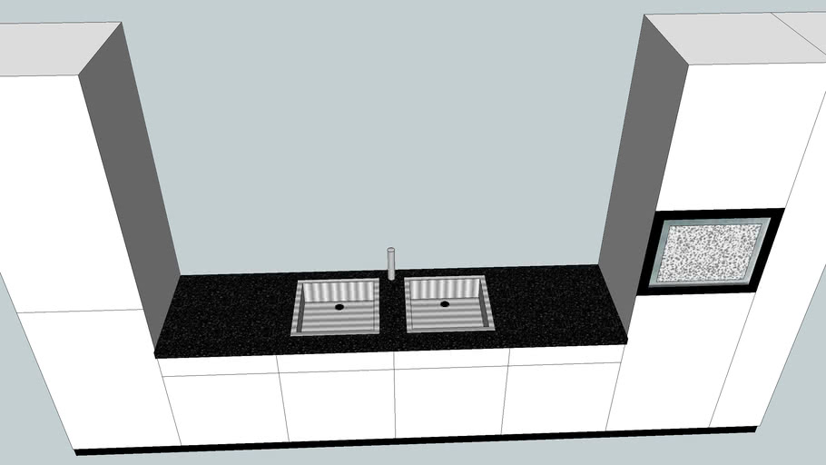 Kitchen block 3D Warehouse