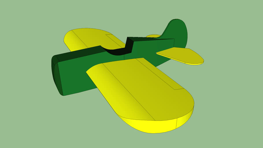 Monoplane Green+Yellow