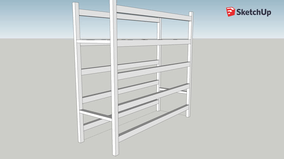 Pallet Racking 512D | 3D Warehouse