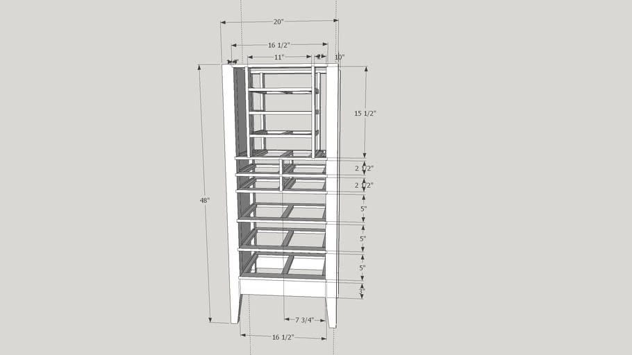 Jewelry with Dimensions 3D Warehouse