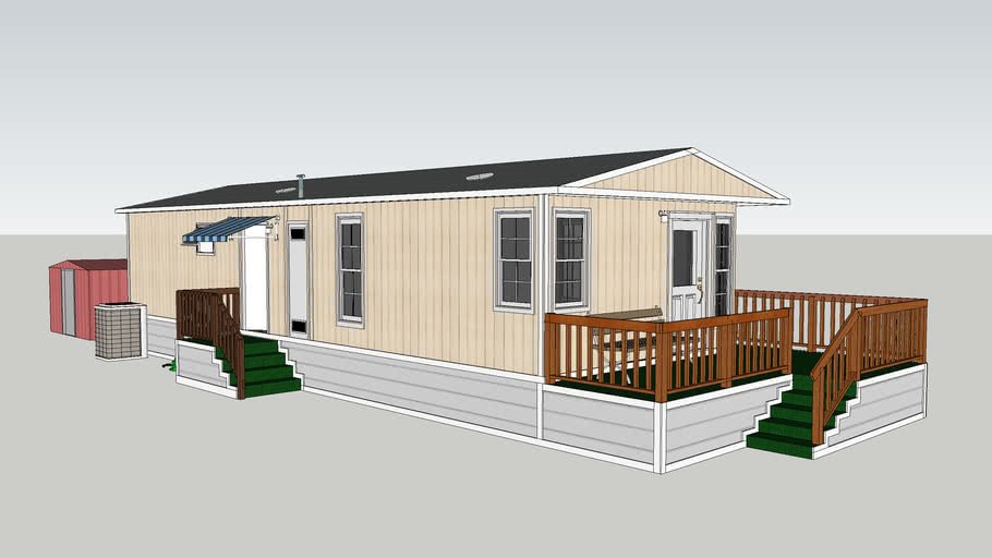 Mobil home 44'x18' 3D Warehouse