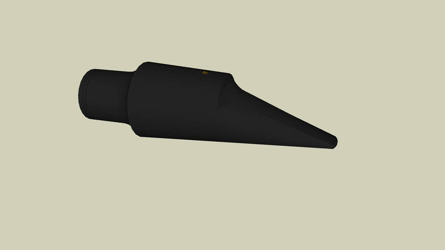 Tenor Saxophone Mouthpiece 3D Warehouse