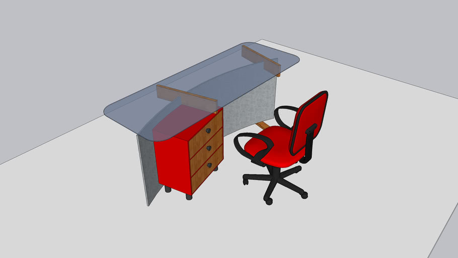 office table chair 3D Warehouse