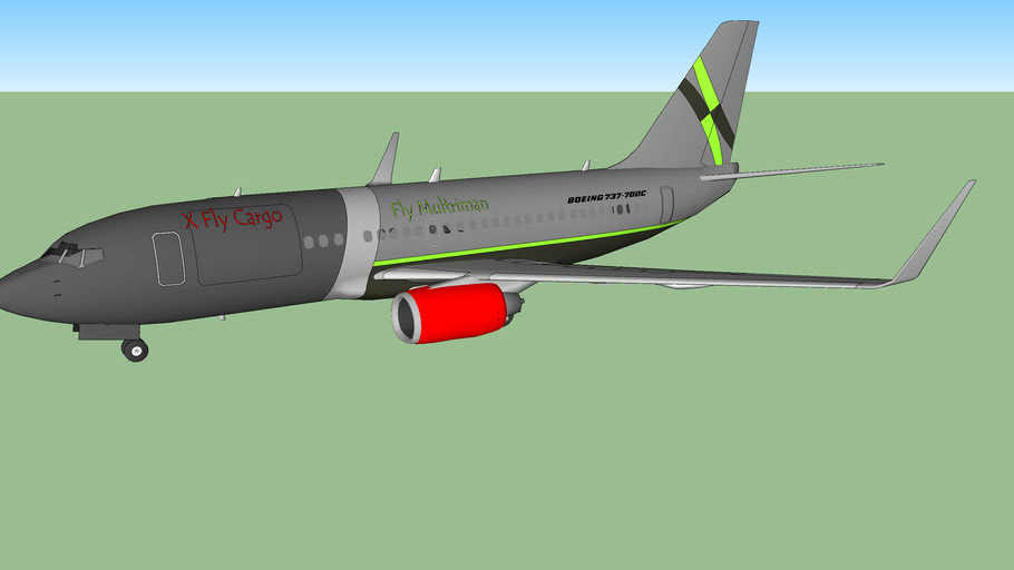 X Fly Cargo/Fly Multriman Boeing B737-700Combi (2016 {F})