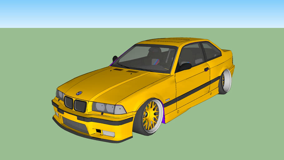 Bmw e36 3d модель