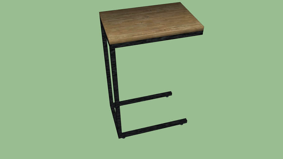 Slide Side Table 3d Warehouse