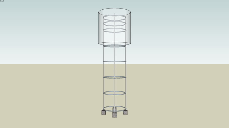 Rebar Light Pole Base