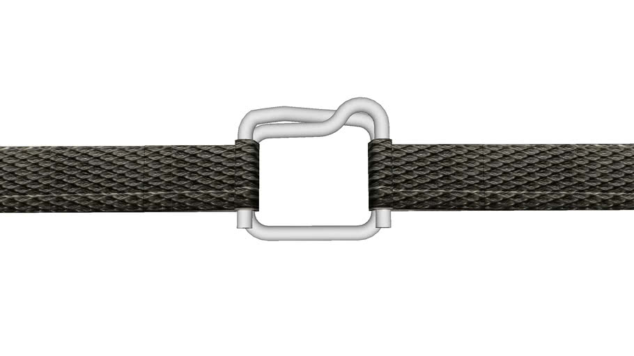 strap with buckle, McMasterCarr 14495T32, 1958T84 3D Warehouse