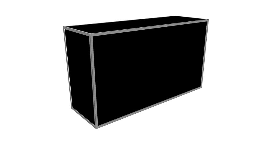 Tate Bar Black 3D Warehouse