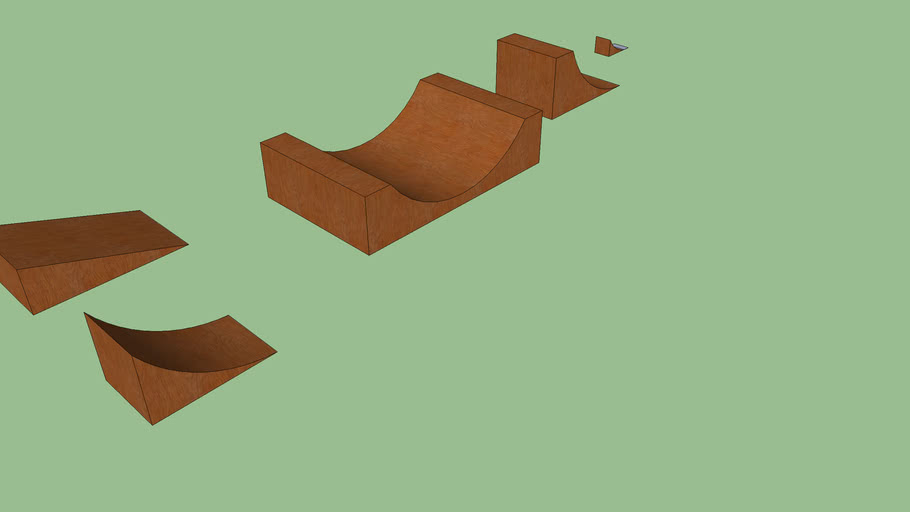 Skateboard Ramps 3D Warehouse