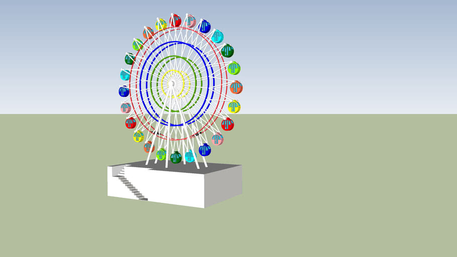 観覧車ｃｇ 3d Warehouse