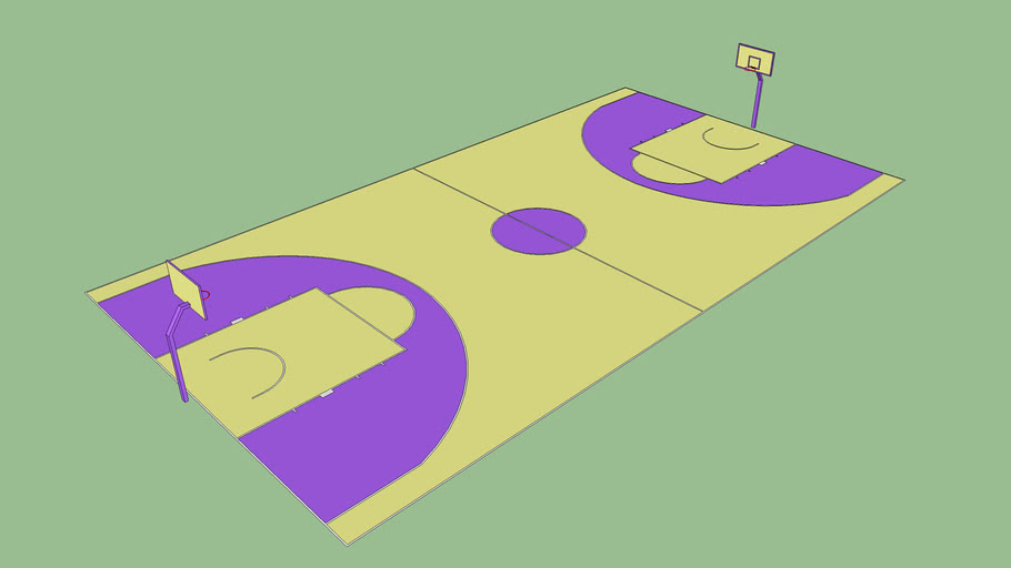 basketball playground 3D Warehouse