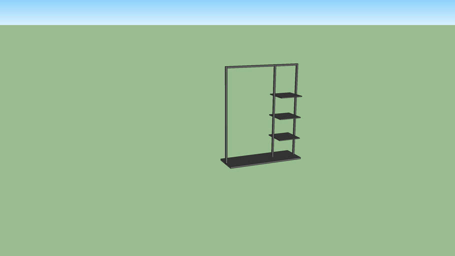 Clothes Stand 3D Warehouse