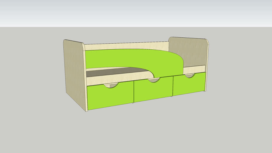 Кровать дельфин схема сборки