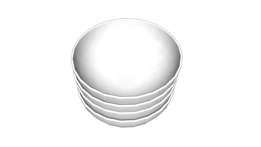 Stack of Bowls | 3D Warehouse