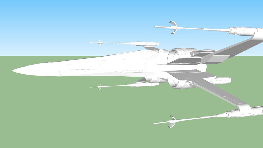 T 70 X Wing 3d Warehouse