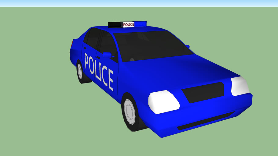 Police Car | 3D Warehouse