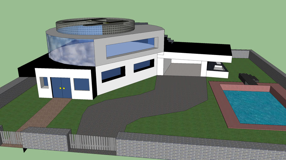 Maison Futuriste 3d Warehouse