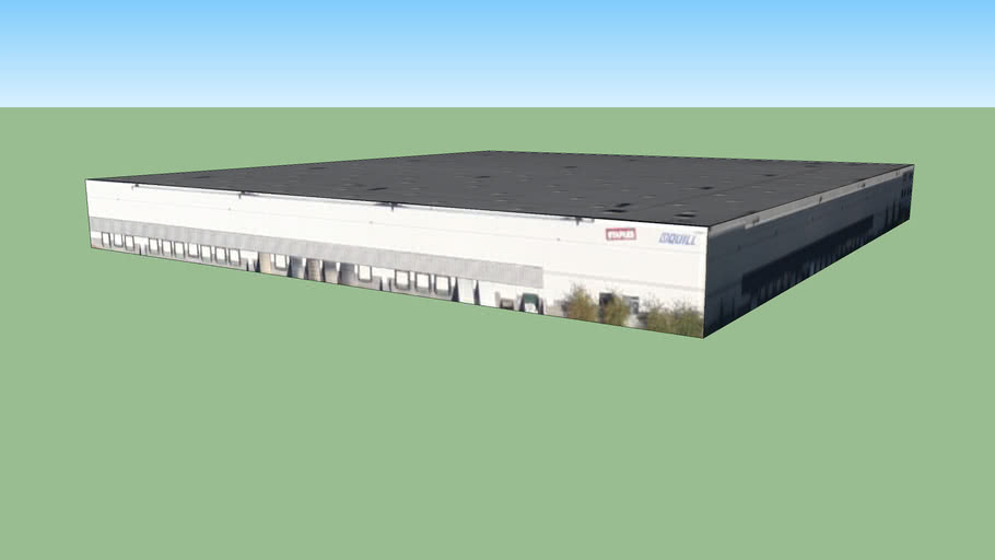 Staples Warehouse Distro. 3D Warehouse